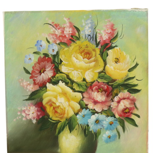 Nature morte aux fleurs dans un vase