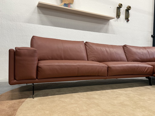 Leolux Bellice Ecksofa Senso Leder Rust 380x160