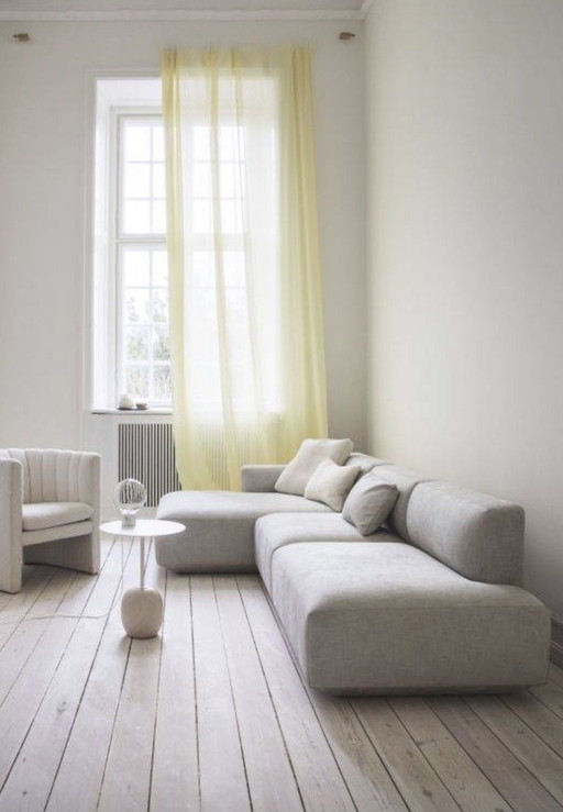 Sofá de 3 plazas &tradition Develius con chaise longue, lado izquierdo, Karakorum 003