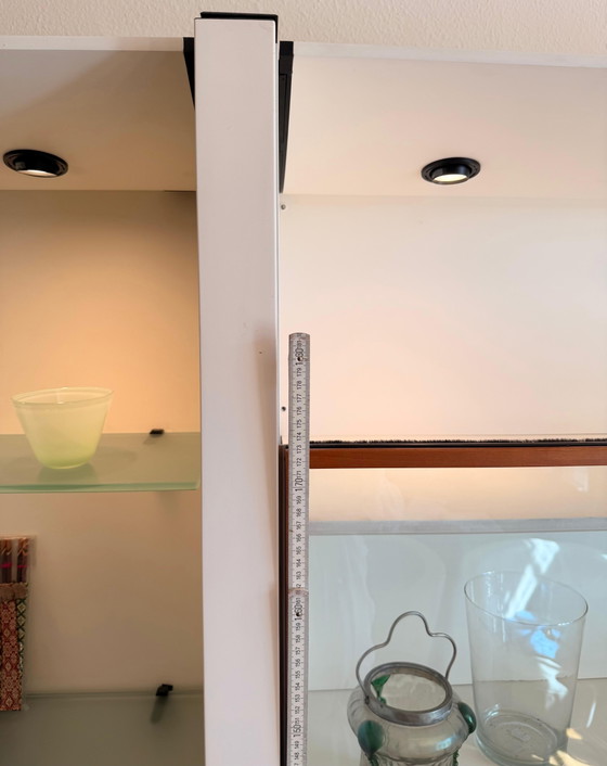 B&B Italia DOMUS wandmeubel – Antonio Citterio – Vintage designklassieker – Vitrinekasten, Wood, Glass (photo 6 of 10)