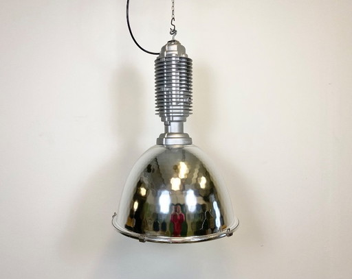 Lampada a sospensione industriale grande di Charles Keller per Zumtobel Staff, 1990