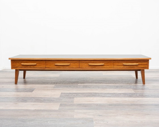 Image 1 of Lowboard aus den 1950er Jahren mit Resopal-Oberfläche