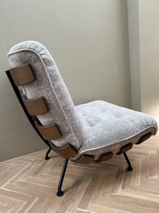 Image 1 of Tacchini Costela fauteuil - Italiaans designicoon in walnoot