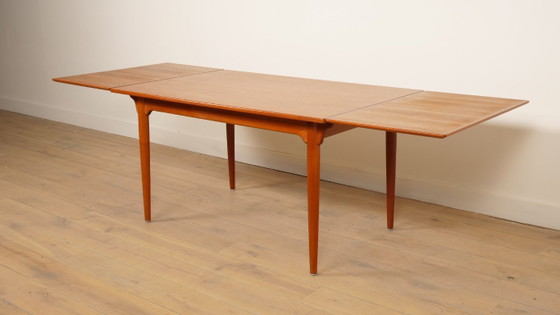 Image 1 of Vintage dining table | Omann Jun No. 50 | Teak | Extendable