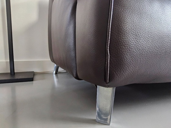 Image 1 of Leolux sofá de esquina de cuero. Modelo Oscar