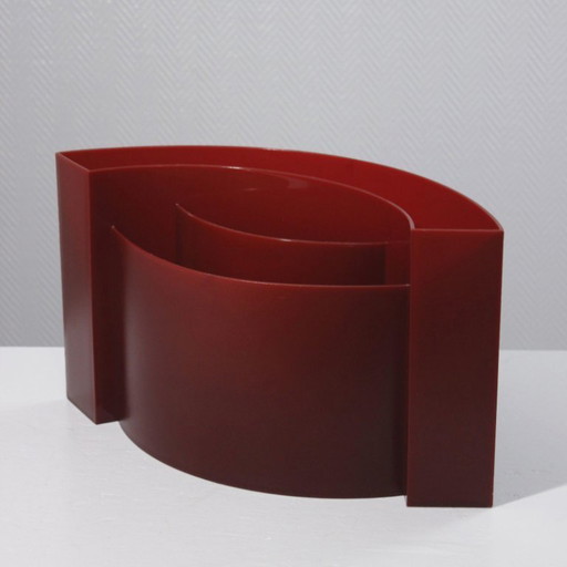 Wave" magazine rack Post-Modern design Memphis Maier Aichen Authentics 1991