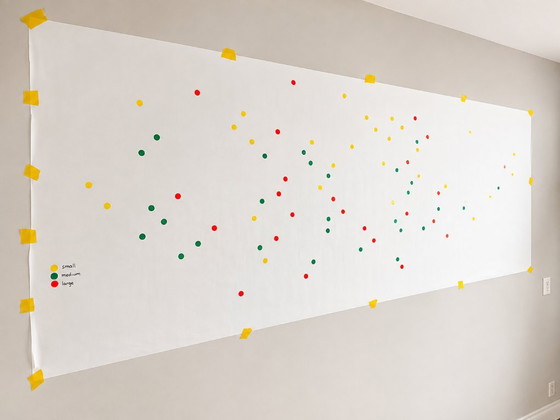 Exclusieve 3D Muurkunst 'School of Fish' – Modern & Scandinavisch Design (250 cm) – Beeldhouwkunst (photo 14 of 17)
