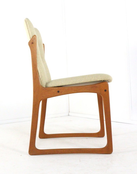 Image 1 of Set of 6 Vamdrup dining chairs vintage Danish