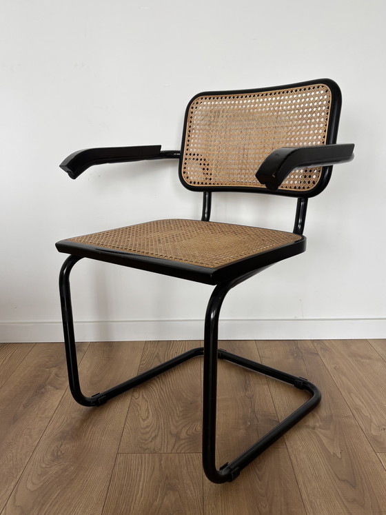 Image 1 of Vintage Cesca B64 stoel, naar ontwerp Marcel Breuer