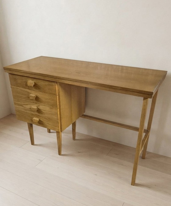 Bureau vintage pour femme, style milieu du XXe siècle, par Hikor, Tchécoslovaquie, années 1980, 110 × 45 × 75 (photo 3 of 6)
