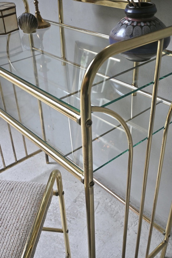 Image 1 of Toletta color oro Hollywood Regency