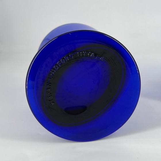 Iittala “Boy” – 3 glazen – Stefan Lindfors – Kobaltblauw – Glazen & Karaffen, Glass (photo 7 of 7)