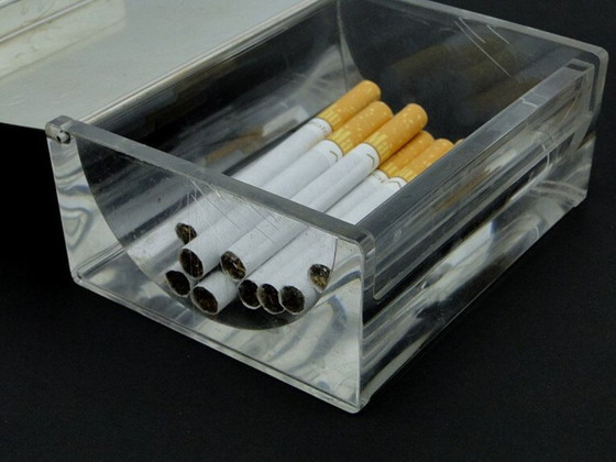 Art Deco Style Humidor from WMF, Germany, 1970s – Decorative Objects, Metal, Plexiglass (photo 9 of 13)