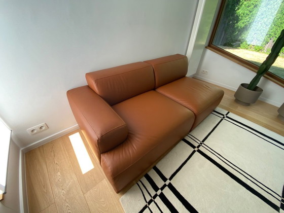 Muuto Connect Soft – 2 nouveaux modules – Cuir cognac – Canapé design – Canapés modulables, Leather (photo 4 of 7)