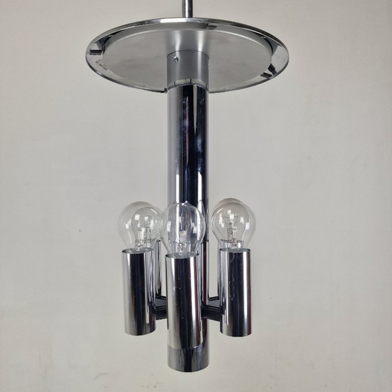 Image 1 of Extra grote Glashútte Limburg hanglamp met verlengstangen