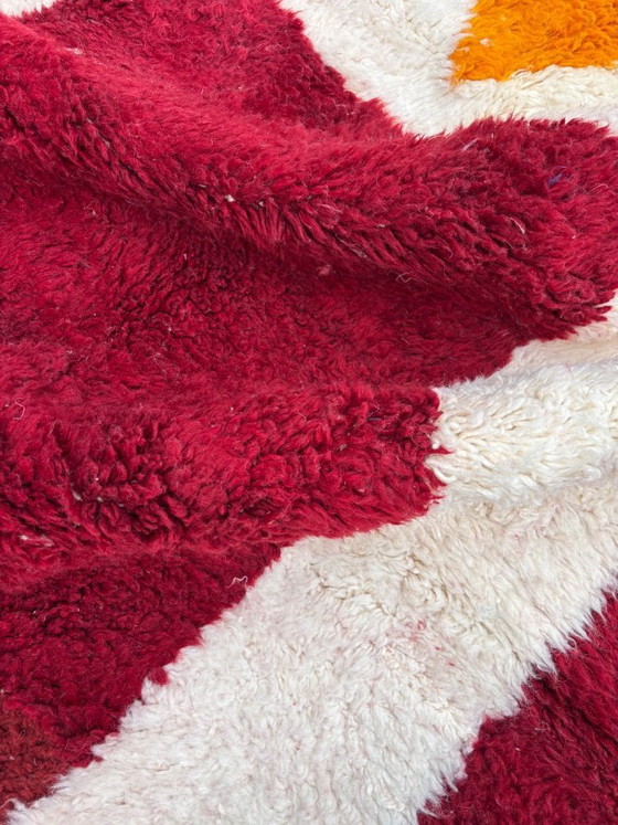 Image 1 of Moroccan Rug Handmade Wool Rug Azilal Rug Berber Rug Abstract Rug Boho Rug Colorful Rug Modern Designer Rug