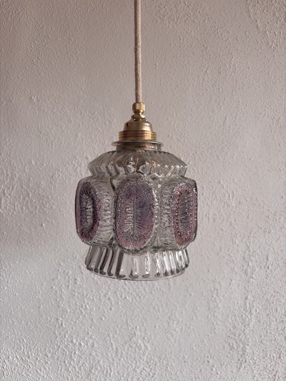 Lampada vintage portoghese – Lampade a sospensione, Glass, Metal (photo 5 of 5)