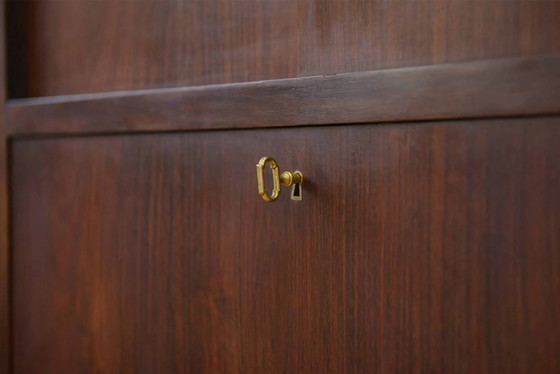 Sekretär aus Palisander aus den 1950er Jahren. – Schreibtisch, Mid Century Modern (photo 7 of 13)