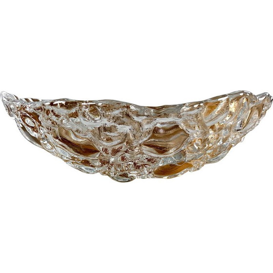 Image 1 of Vintage glass bowl by Per Lütken for Holmegaard, Denmark 1990