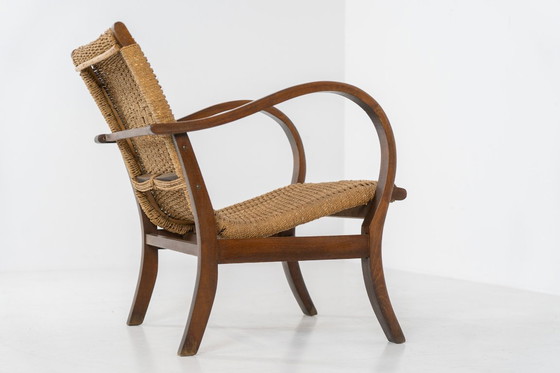 Image 1 of Bauhaus armchair by Erich Dieckmann (Germany, 1930s).