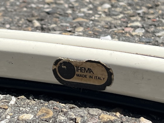 4x Sedia Vintage “Sabrina”, Gastone Rinaldi per Thema, Italy – Sedie da pranzo, Metal, Skai (photo 11 of 14)