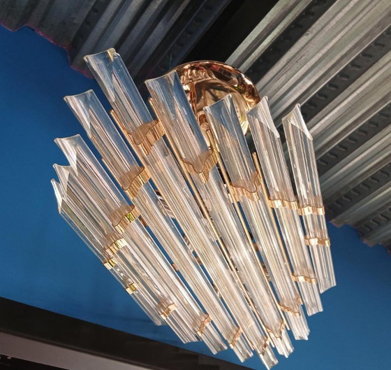 Image 1 of Murano Venini style chandelier