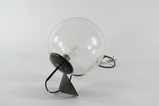 4 lampade in vetro "a bolle" in stile Mid-Century Modern, Space Age – Lampade a sospensione, Glass, Metal (photo 2 of 5)