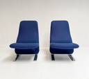 Poltrona Artifort Concorde F780 rivestita, anni '60