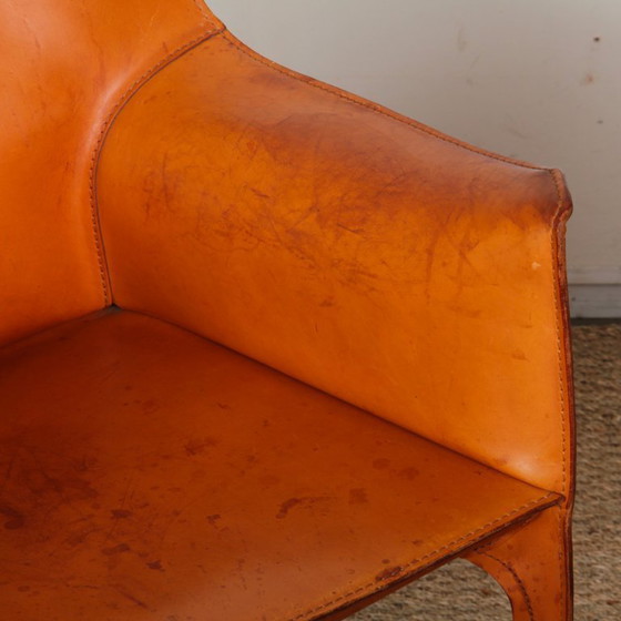 Image 1 of Coppia di poltrone CAB 413 disegnate da Mario Bellini per Cassina, 1970.