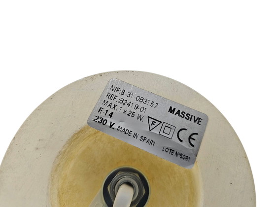 Image 1 of Massive - Alabastro - Made in Spain - lámparas de mesa (2) - años 70