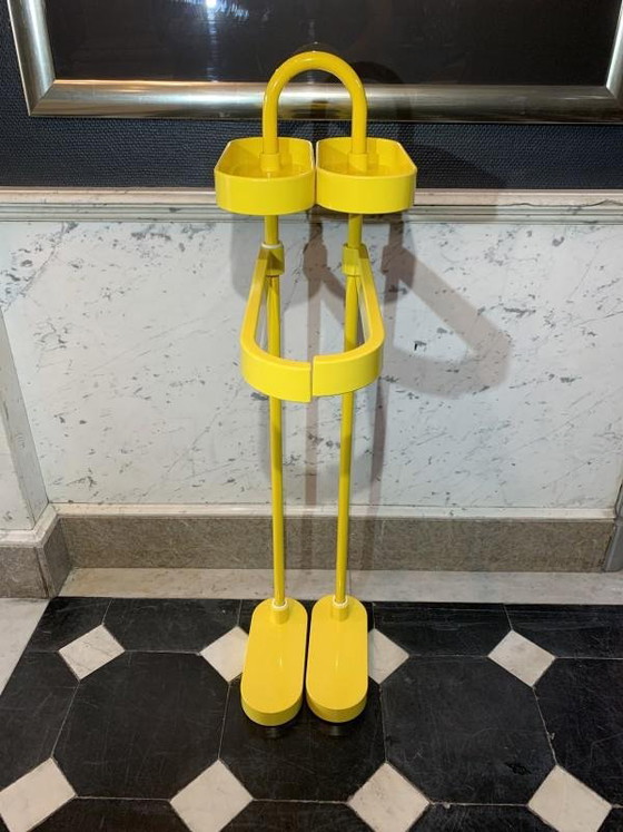 Galán de noche / Toallero de Metalplastica Lucchese, Italia, años 80 – Percheros, Italian Design (photo 4 of 13)