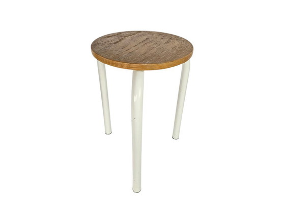 Image 1 of Ikea - Karin Mobring - modelo 'Jerry' - taburete - madera - metal - años 80