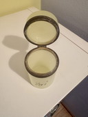 Green Opalite Box with Art Nouveau Mount