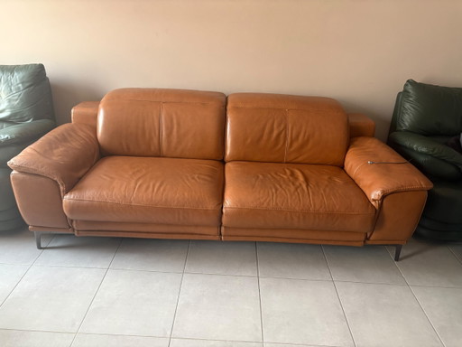 Muse Relaxbank – chaises longue, Leather