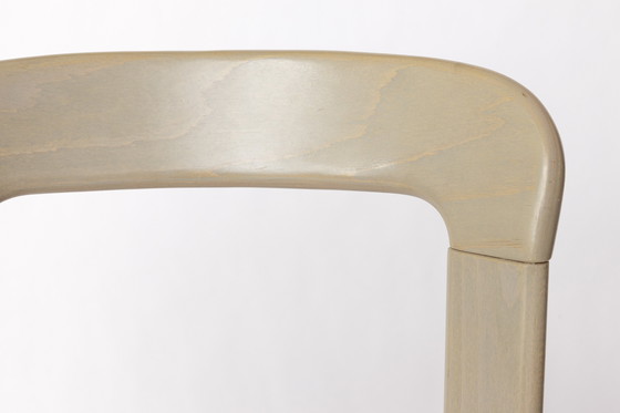 Image 1 of Vintage Bruno Rey Stoel - 1970 Kusch & Co, Grijs Houten Frame