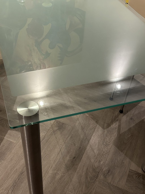Glass Dining Table – eettafels, Metal (photo 2 of 5)