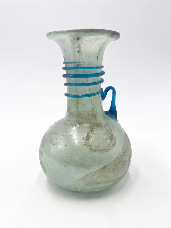 Vaso in vetro Scavo blu Cenedese, inizio XX secolo – Vasi (photo 5 of 12)