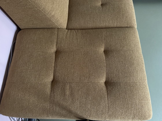 Image 1 of Montel Traffic hoekbank en mosterdgeel goud 