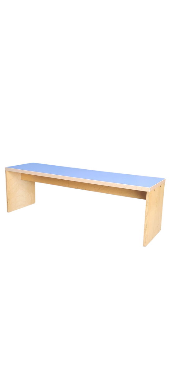 Image 1 of Sleek Wooden Design Benches 1990s