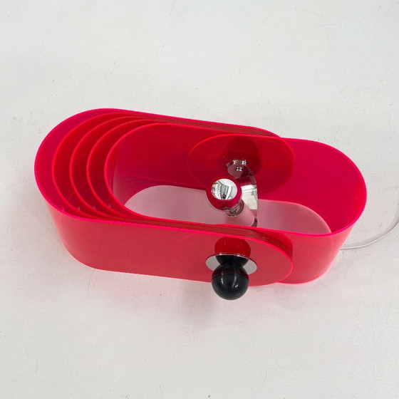 Lampada Gherpe rosa di Superstudio per Design Centre Poltronova, 1968 – Lampade da tavolo, Plastica (photo 6 of 10)