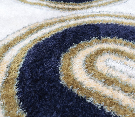 Image 1 of Tapis rond Højer Eksport Wilton, 1960S