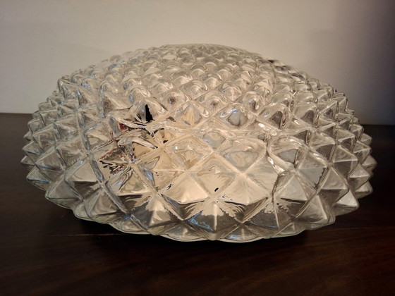 Image 1 of Plafonnier vintage Ananas relief 