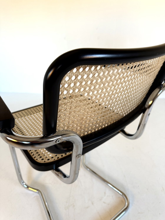 Image 1 of 2 sedie vintage Cesca in tessuto modello S64 '60