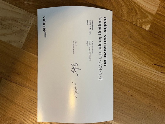 Image 1 of Valerie objects Hanging Lamp N2 Unlacquered Steel Muller Van Severen