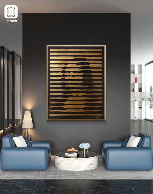 Walter Geraci - Gioconda stripes XL Gold