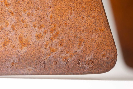 Image 1 of MPCEM. Sculpture abstraite en acier corten. Pièce unique, 2014.