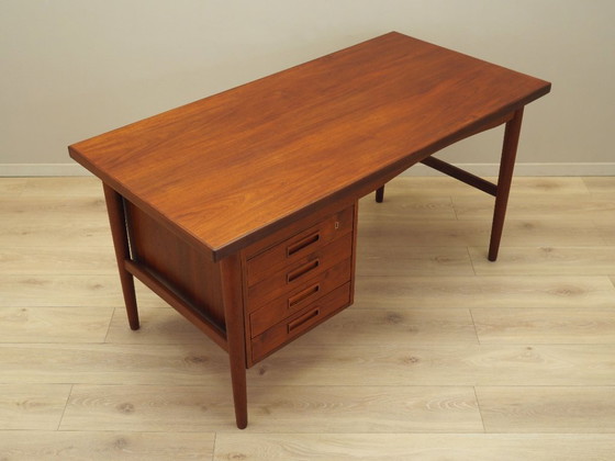 Image 1 of Scrivania in teak, design danese, anni '70, produzione: Danimarca