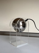 Lámpara de mesa Space Age de Insta Sensorette, década de 1970