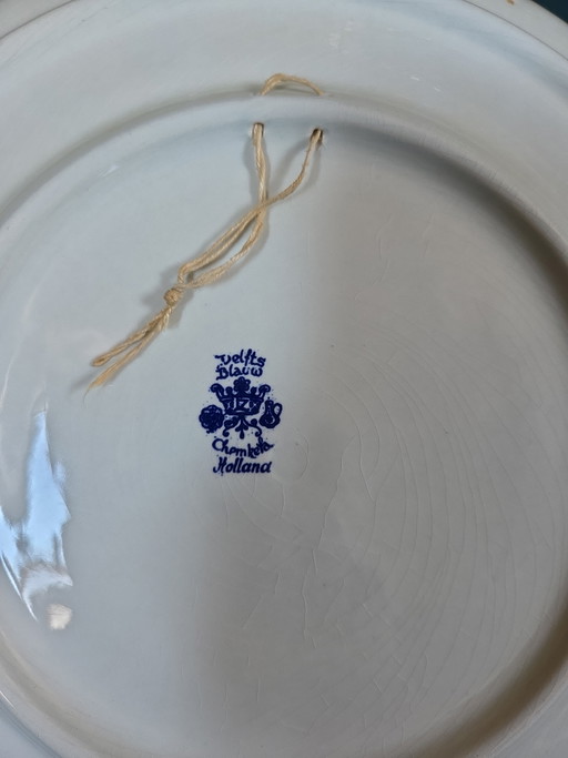 Delfts Blauw Winter Bord – wanddecoratie, Ceramic (photo 2 of 5)