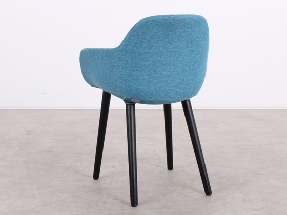 Image 1 of 6x Crassevig Pola Rund P/4W Stuhl blau melange